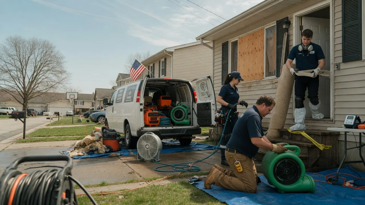 Water Damage Restoration in Clarks Hill, IN near me